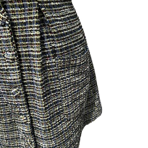 Free People Maxx Tweed Mini Shift Academia Dress - Size Small - Picture 11 of 14